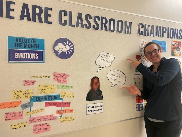 Classroom Champions What Would Grace Say