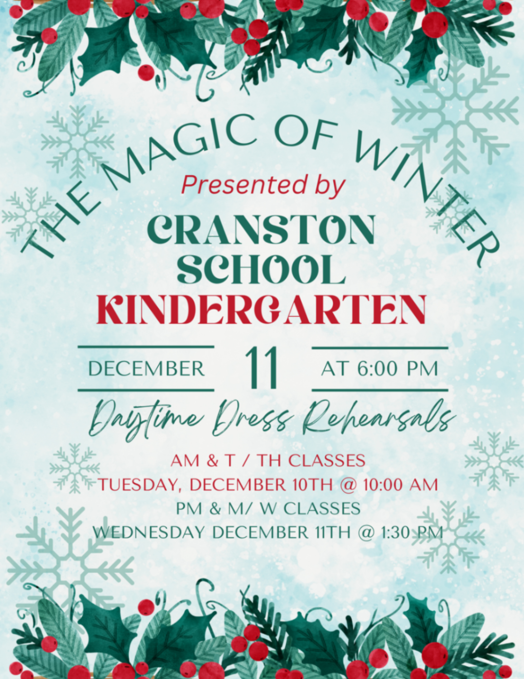 2024 kinder concert flyer